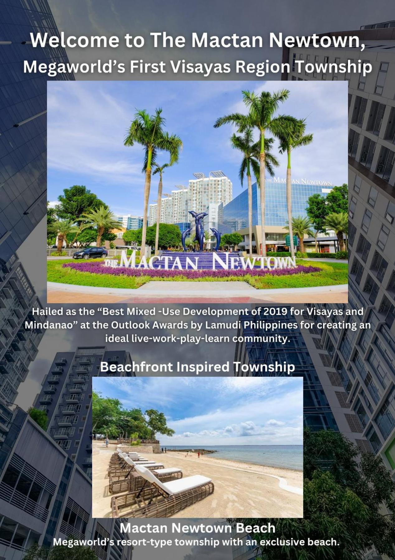 Mactan Newtown Condo With Pool Access Lapu-Lapu City Eksteriør bilde